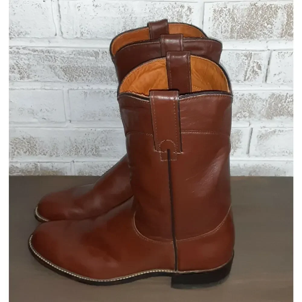 J. Chisholm Vintage Boot sz 7.5M Western Dress, Southern Comfort